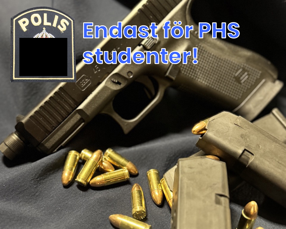 Prova-på Glock 45 9mm pistol (För PHS studenter!)