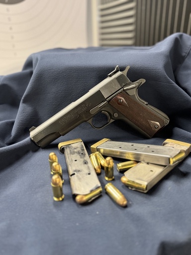 Prova-på Colt 1911 .45acp pistolpaket