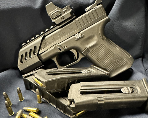 Prova-på Glock44 .22 pistolpaket